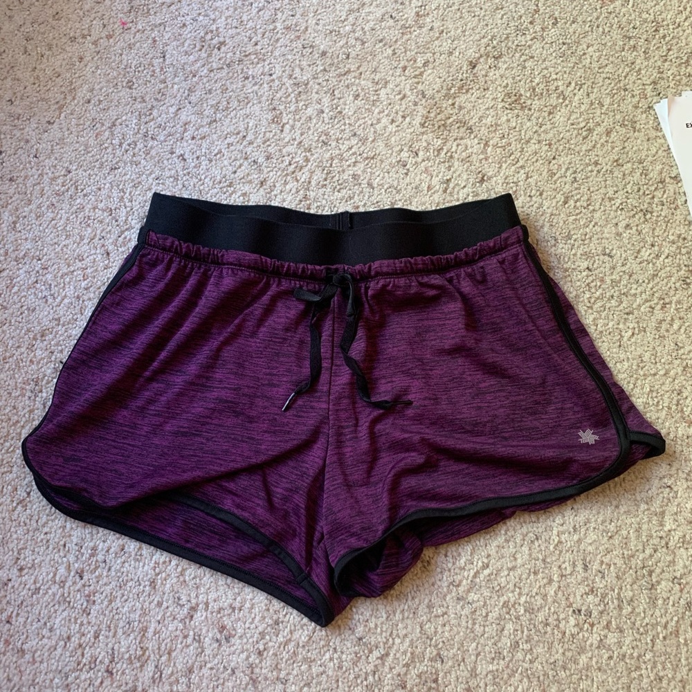 Purple Tek Gear DryTEK shorts